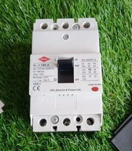 HPL MCCB 160 A TP 10KA TAB160DX100AC3P